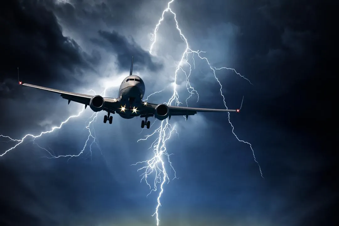 Aircraft Lightening Strike - Aviation in Nepal