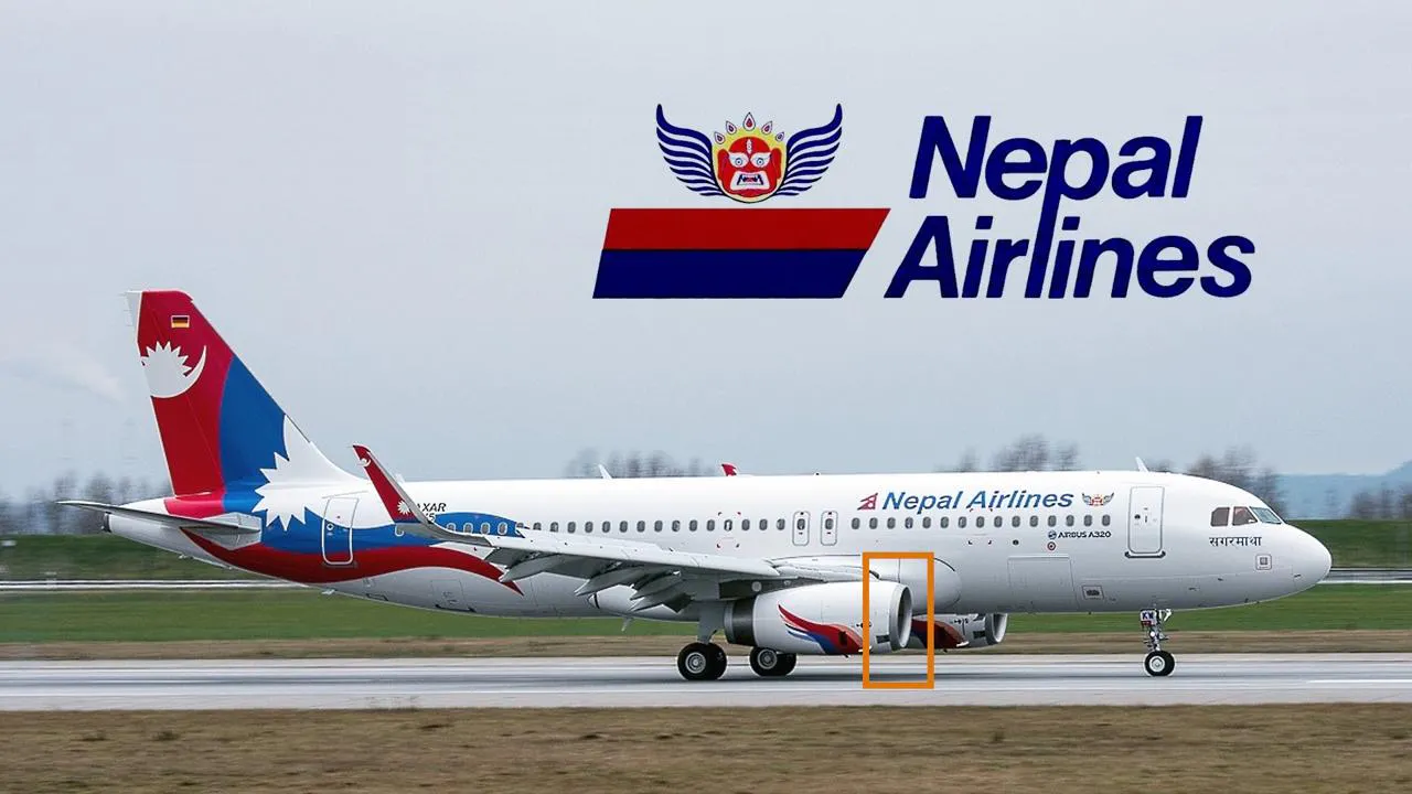 Nepal Airlines Airbus A320 - Aviation in Nepal