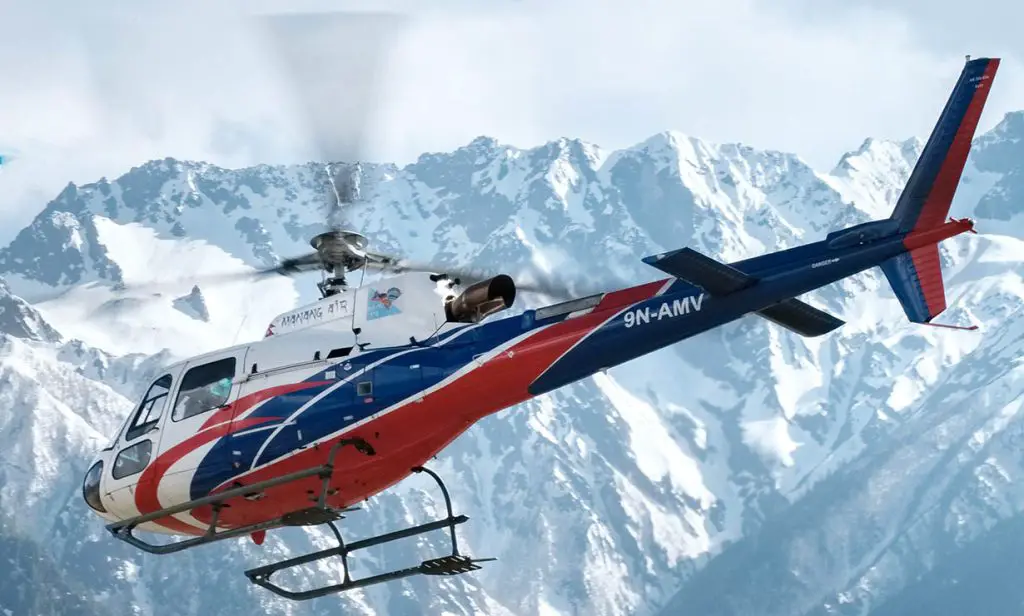 Manang Air As 350 Helicopter - Aviation in Nepal