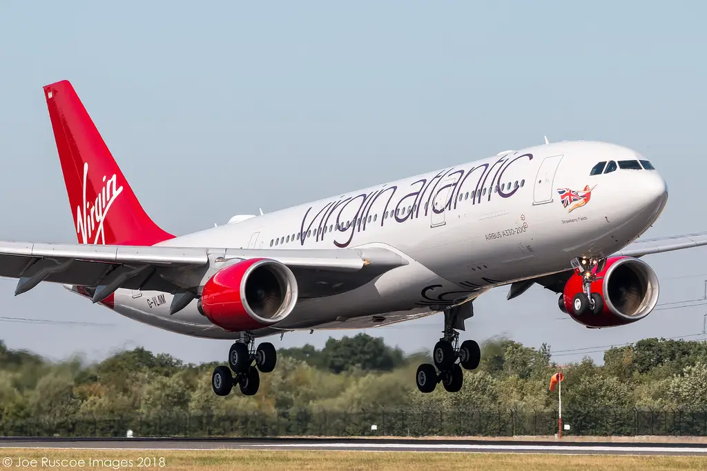 Virgin Atlantic Airbus A330 - Aviation in Nepal (Internet Photo)