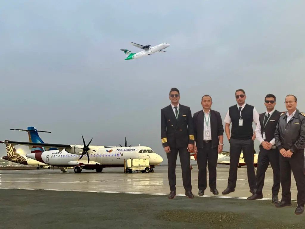 Yeti Airlines New ATR 72 Crew Members - Aviation in Nepal