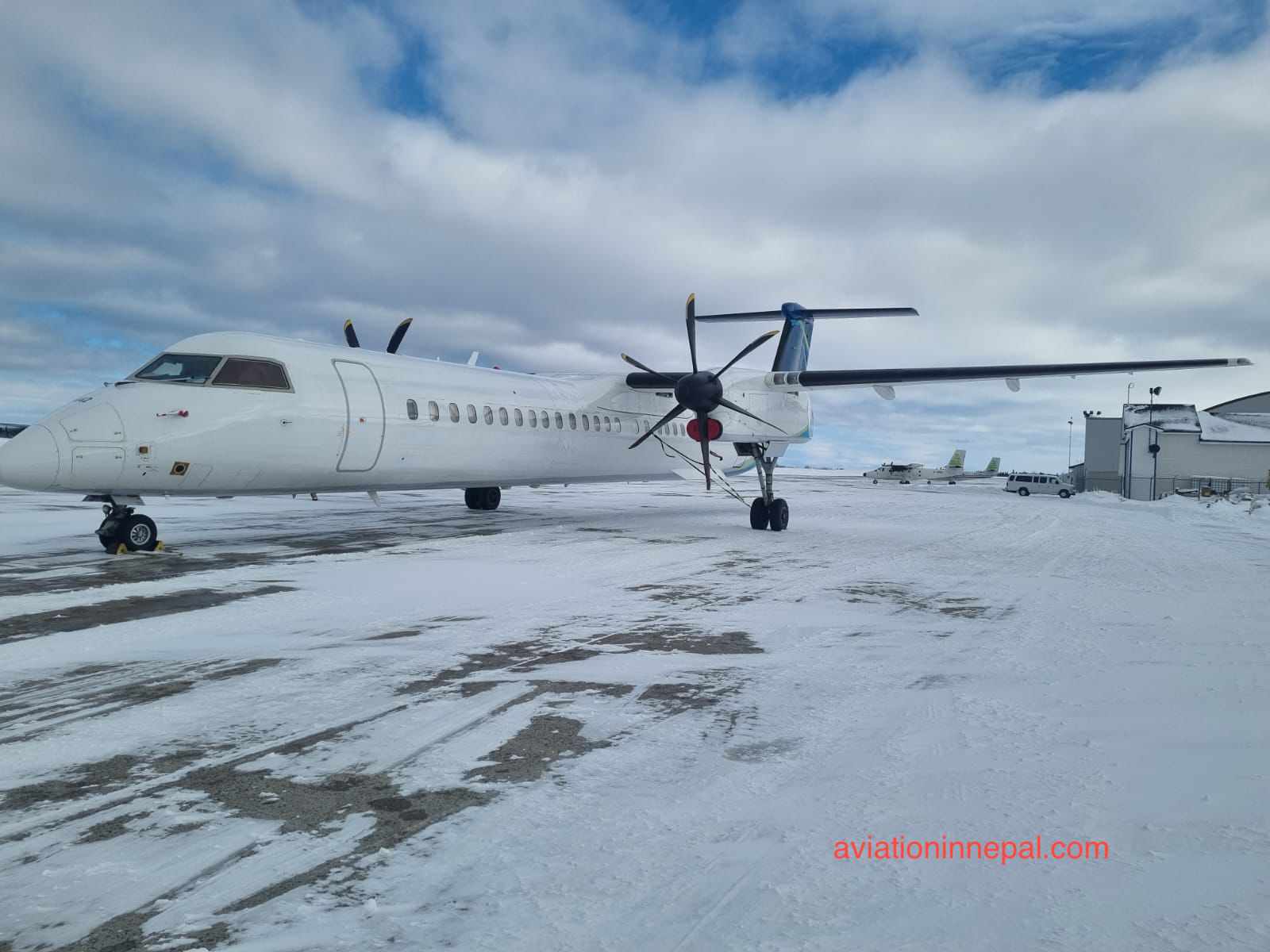 Shree Airlines New Dash 8 Q400 - Aviation in Nepal