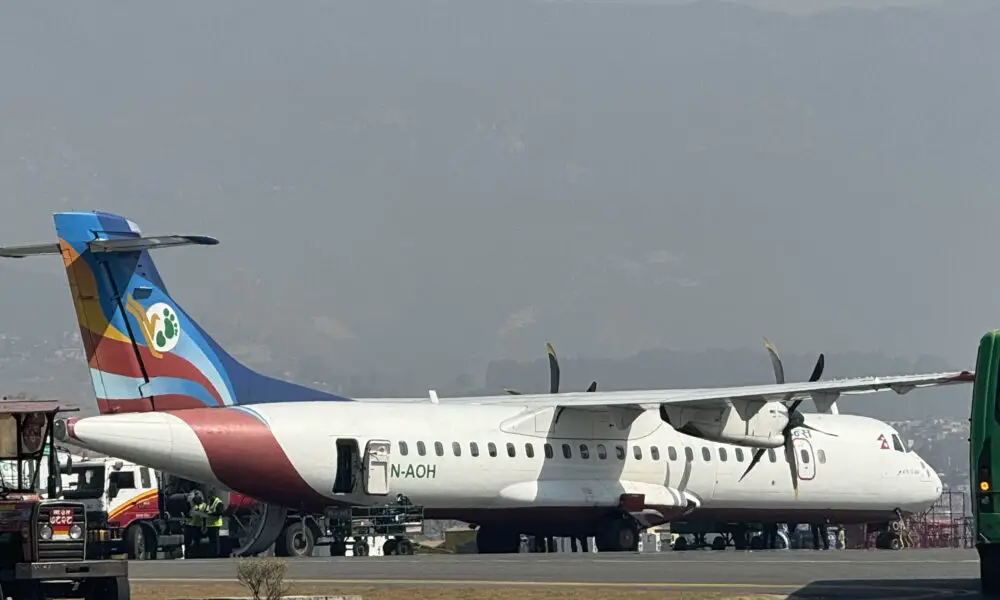 Yeti Airlines New ATR 72 rescue flight - Aviation in Nepal