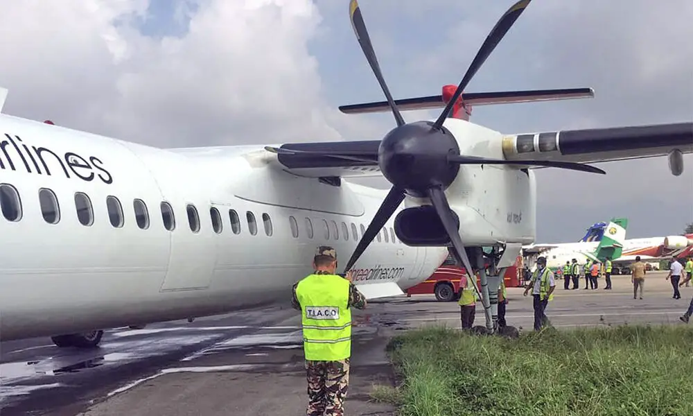 Shree Airlines Dash 8 - Aviation in Nepal (Internet Photo)