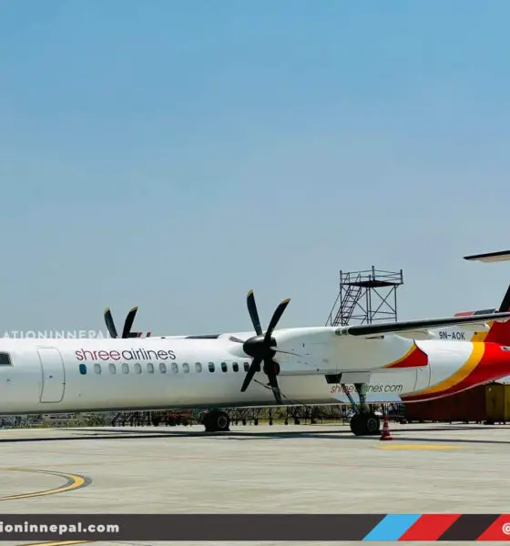 Shree Airlines Dash 8 - Aviation in Nepal