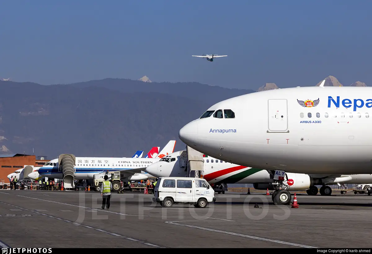 Kathmandu International Airport - Aviation in Nepal (Pic Credit: Jet Photos)