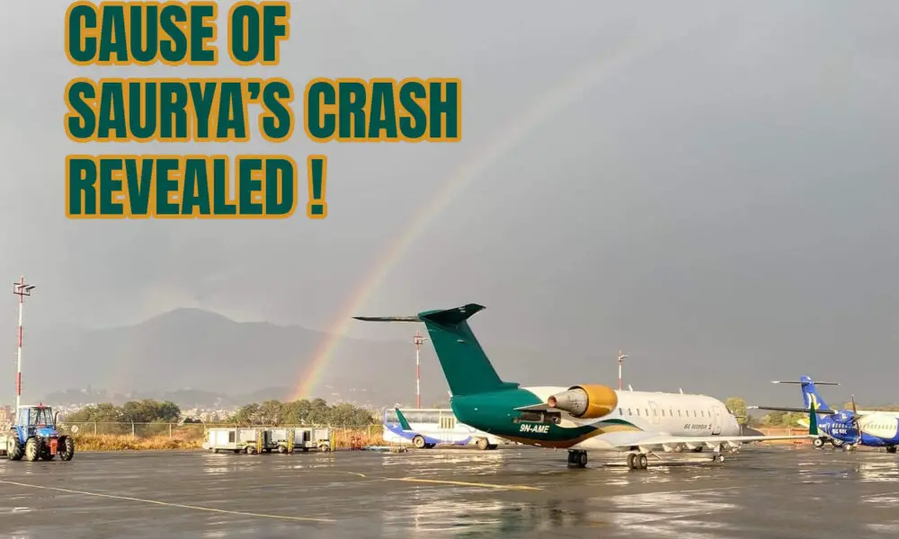 Saurya Airlines Crash Investigation Report - Aviation in Nepal