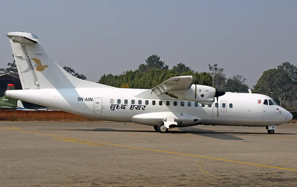 Buddha Air ATR retirement - aviationinnepal