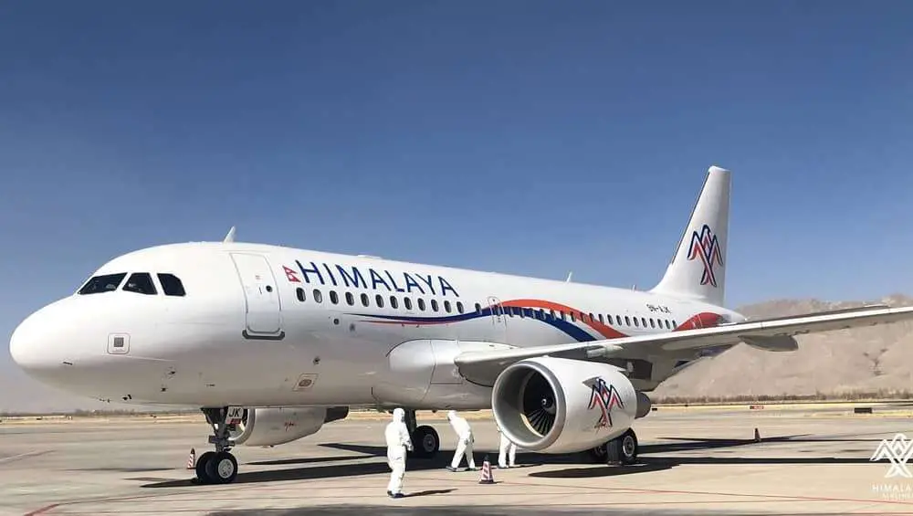 Himalaya Airlines Airbus A320 - Aviation in Nepal